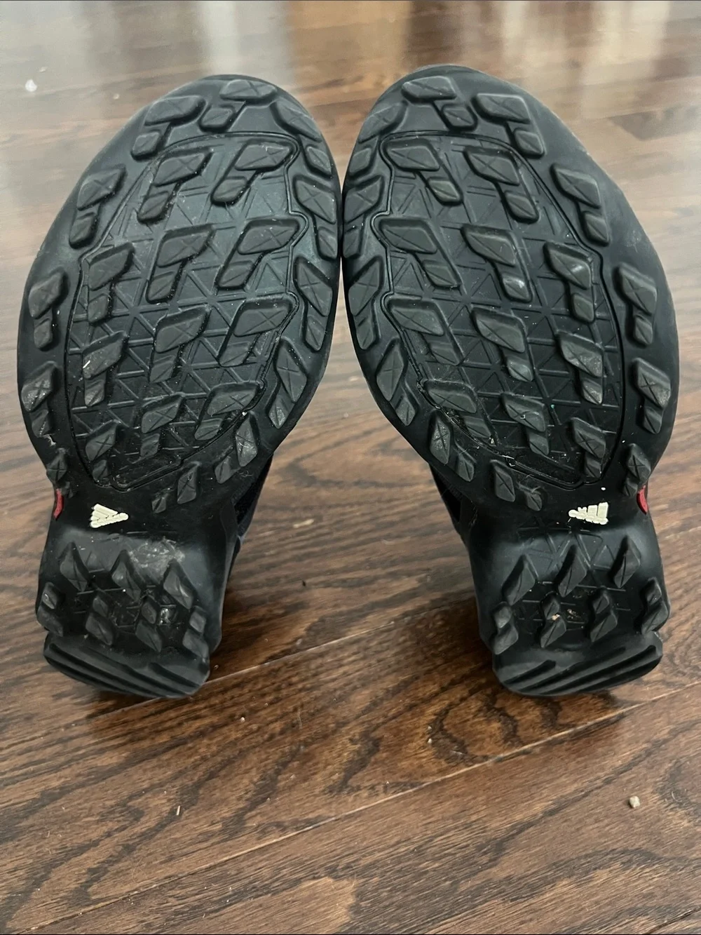 adidas Terrex Black and Gray Kids  Trail Sneakers